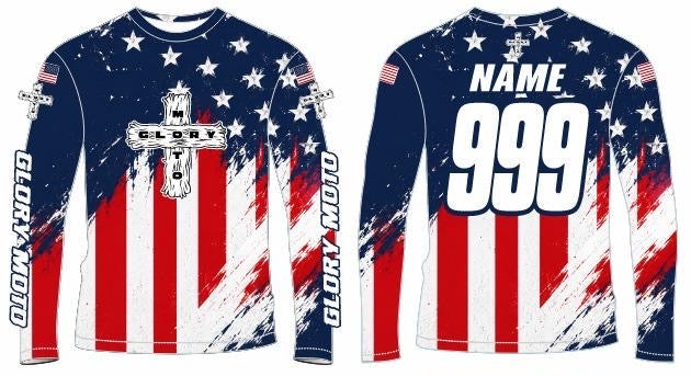Glory Motocross Verve Star Spangled Limited Edition Jersey