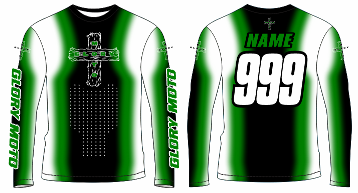 GMX Verve Jersey - Black/White/Green