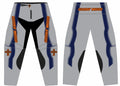 GMX Verve Pro Pants - Grey/Navy/Orange