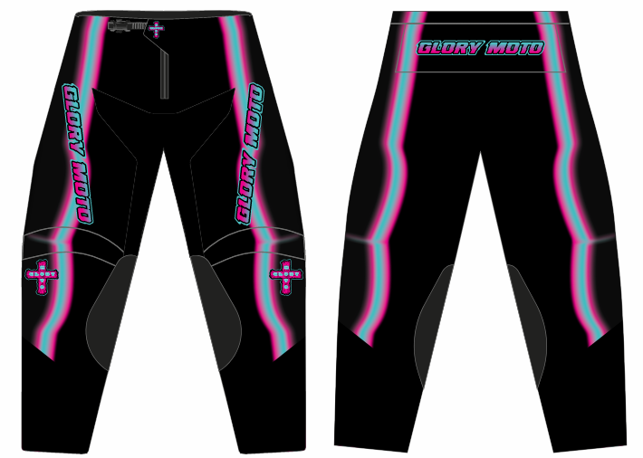 GMX Verve Pro Pants - Sky blue/Pink