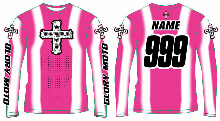 GMX Verve Pro Jersey - Pink/White