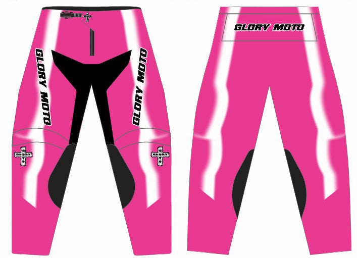 GMX Verve Pro Pants - Pink/White