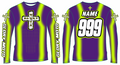 GMX Verve Pro Jersey - Purple/Chartreuse