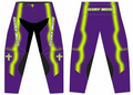 GMX Verve Pro Pants - Purple/Chartreuse