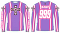 GMX Verve Pro Jersey - Lavender/Pink/White