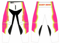 GMX Verve Pants - White/Pink/Chartreuse
