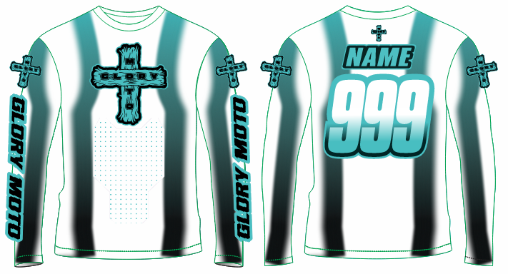 GMX Verve pro Jersey - Black/Ice