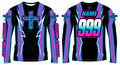 GMX Voltage Jersey - Blue/Pink