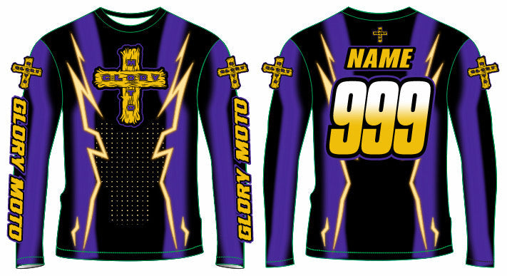 GMX Voltage Jersey - Purple/Gold