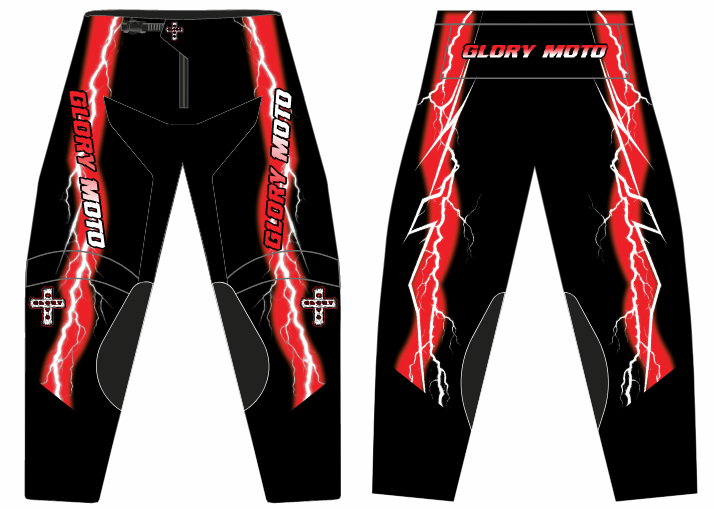 GMX Voltage Pants - Red/White
