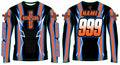 GMX Voltage Jersey - Sky blue/Orange