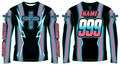 GMX Voltage Jersey - Sky blue/Salmon