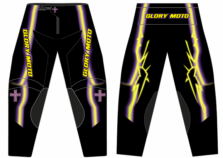 GMX Voltage Pants - Yellow/Purple