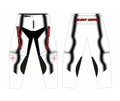 Custom GMX Verve Pants - Black/White