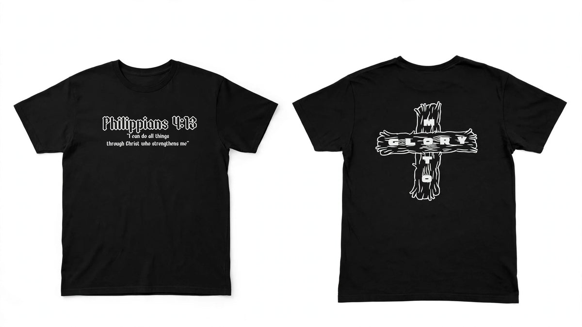 Glory Motocross Scripture Tee - Black