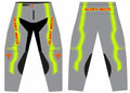 Custom GMX Verve Pro Pants Grey/Chartreuse/Red
